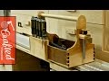 Hand Tool Tote with Hand Cut Dovetails | How To Build - Woodworking