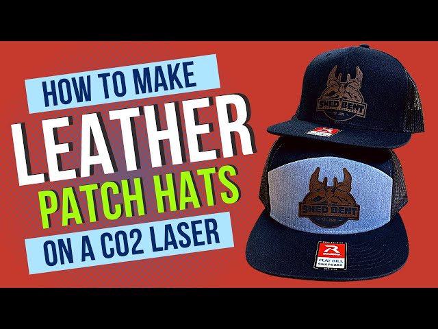 How to Make a Laser Engraved Leather Patch Hat - So Fontsy