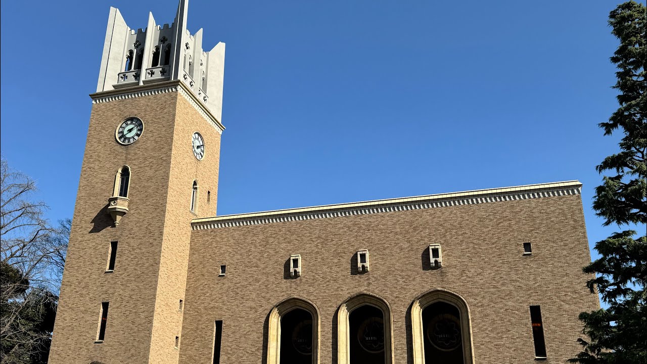 【早稲田大学 Waseda University】メトロ早稲田駅から早稲田大学大隈講堂・銅像まで