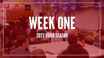 2023 Charged Up - Build Season Week 1 Recap