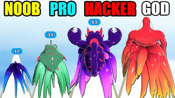 NOOB vs PRO vs HACKER vs GOD Venom Run 3D #2