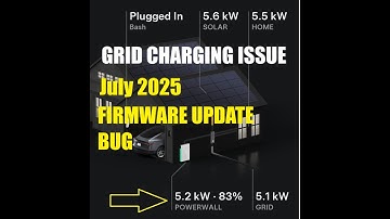 Powerwall Grid Charging Issue (July 2025) - How to Fix