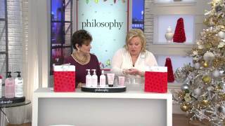 philosophy amazing grace 4-piece home collection with Jane Treacy