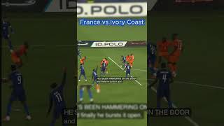 France vs Ivory Coast 1-2|| Goals and clips  #football