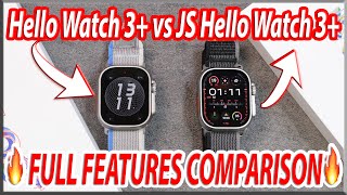 JS Hello Watch 3+ vs Original Hello Watch 3+ | Full Features Comparison | Which One is BETTER?