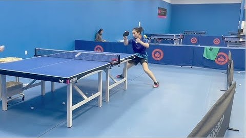 Butterfly Training Tips with Linda Shu - Handspeed and Forehand Loop Footwork