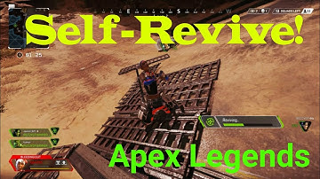 Apex Legends The Gold Legendary Knockdown Shield (Self-Revive Saves The Day!)