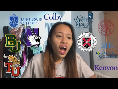 College Decision Reactions 2021 (International Student) to Northwestern, Baylor & more