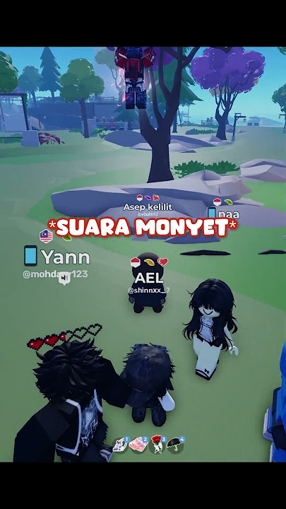 Gw kaget dia jadi monyet juga 😭  #indonesia #roblox #micup #robloxedit