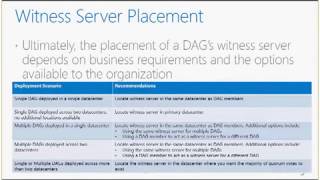 Ignite Webcast - Exchange High Availability and Site Resilience