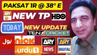 Paksat 1R 38E Latest Update Today  Add New Frequency New Channel On Full New Update