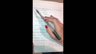 First Partial Project Calculus II