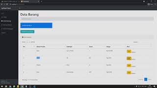 Full [Part 7] Tutorial Aplikasi Kasir / Penjualan Berbasis Web PHP Native - Edit Barang & Edit Pelanggan Guide