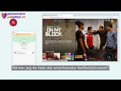 Hvordan få amerikansk netflix? | personvernpanettet.no