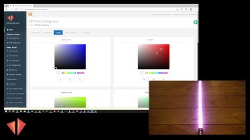 Crystal focus 10 (CFX) Lightsaber color configuration using crystalfocus.net webbased configurator