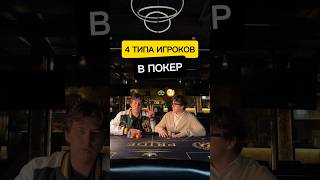 Типы игроков в покер #покер