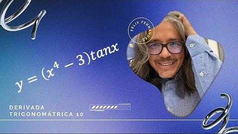 Derivada Trigonométrica 10 con #mathfelix_ Prof. Félix Fernández