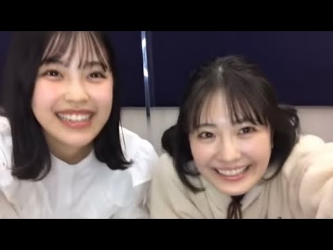 配信を切り忘れる柴田柚菜と清宮レイ