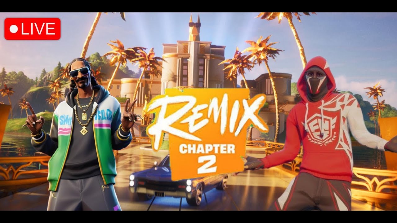 Chapter 2 Rmeix 🔴🔴 Fortnite Chapter 2 Remix is here | LIVE 🔴🔴 - YouTube