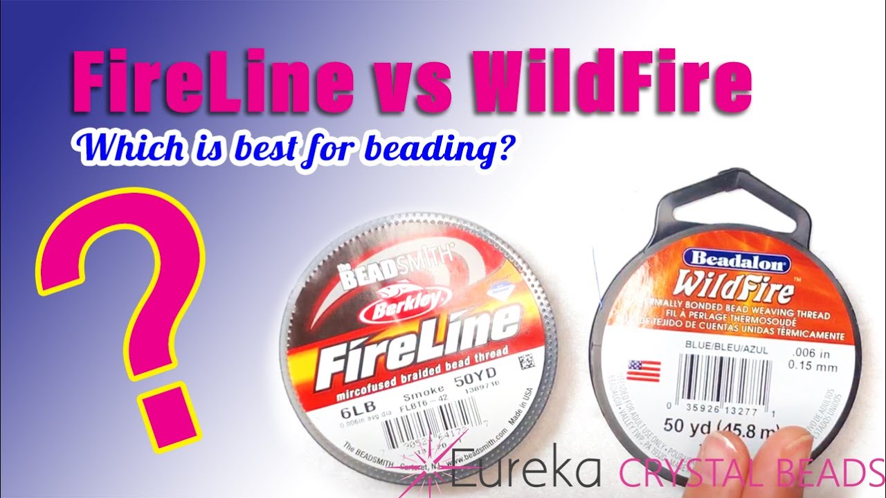 Beading Thread Overview: Wildfire, Fireline, KO, and Nymo 