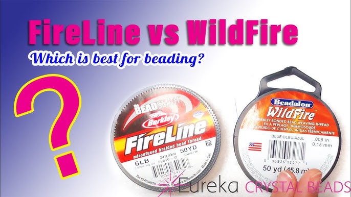 Beading Thread Overview: Wildfire, Fireline, KO, and Nymo 