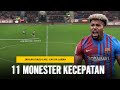 Lebih cepat dari kilat  11 pemain yang dijuluki sebagai monster kecepatan di dunia sepak bola