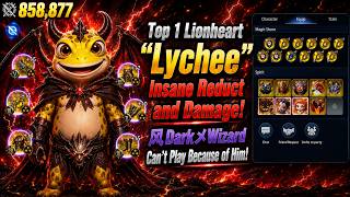Top 1 Lionheart Lychee Insane Reduct and Damage! 风DarkメWizard Can't Play Because of Him!