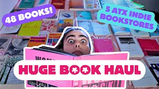 HUGE BOOK HAUL 2024 // Austin, TX Book Trail