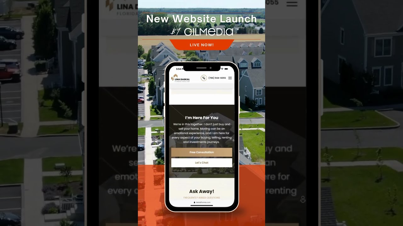 Real Estate Website for Daskal Homes | Designed by Gilmedia 🏠📍
