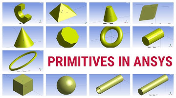 ANSYS Tutorial: Primitives | Types of Primitives in ANSYS Workbench and How to Use them | ANSYS R 19