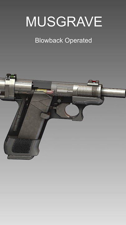 South African semi-automatic pistol | Musgrave 9mm Pistol | How It Works