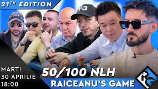 ♣ Raiceanu's Game 🎥 LiveStream "Cash Games" 21th Edition TX screenshot 5