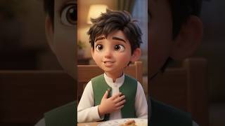 Hamza Learns Islamic Eating Manners 🍽️ | Urdu Moral Story for Kids | Hamza Tales