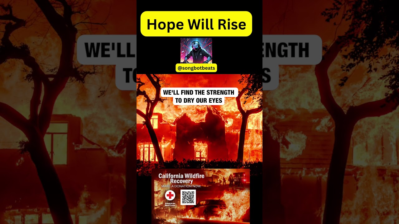 Hope Will Rise - Song of Hope for Rebuilding After the California Wildfires 