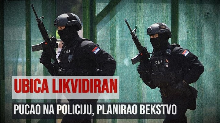 Dačić: Likvidiran Albanac ubica Krsmanovića, pucao na policiju, planirao bekstvo u BiH