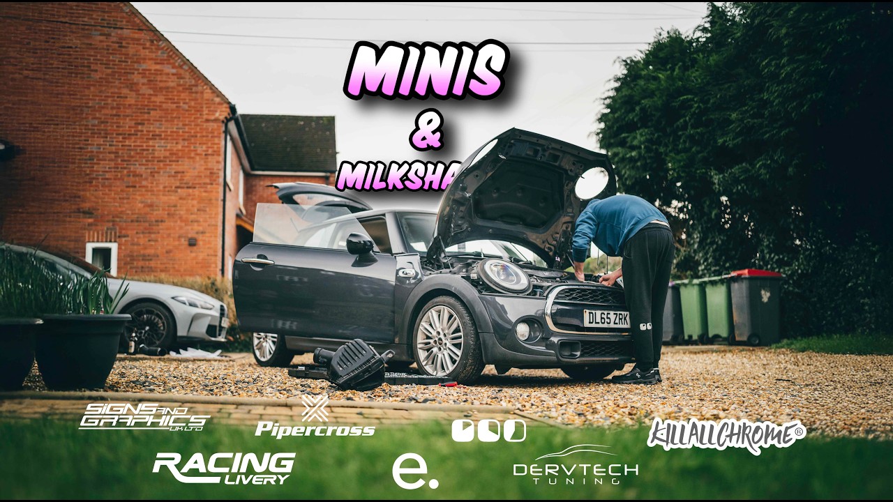 To HELL and Sandon Mini f56 BuildPart 2. Induction Kit & De Chrome