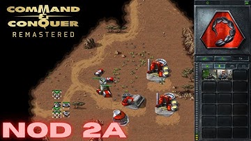 Command & Conquer Remastered - NOD Mission 2A - LIBERATION OF EGYPT NORTH (Hard)