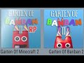 Garten Of Banban 2 Minecraft Vs Garten Of Banban Mobile Gameplay Update 2023