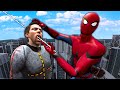 SPIDER-MAN Throws Ragdolls Off Buildings - Boneworks VR Multiplayer