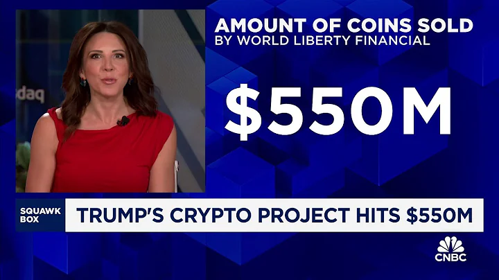Trump’s World Liberty Financial crypto project says it sold $550 million in tokens