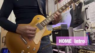 B'z    『HOME』　イントロ＆ソロ　ギターカバー