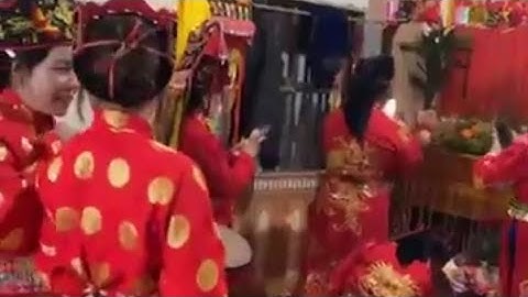 Then Lạng Sơn : Lễ lẩu then cấp sắc, trích đoạn múa chầu rất hay và đẹp mắt