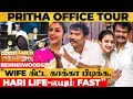 Wife       pritha hari office tour