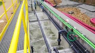 MBR Hydraulic test | SIGMADAF Clarifiers by SIGMADAF Clarifiers - Wastewater Solutions 141 views 3 years ago 35 seconds