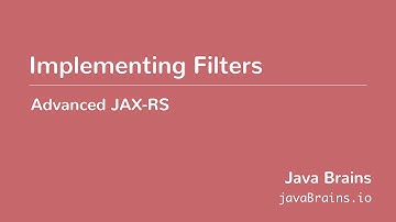 Advanced JAX-RS 21 - Implementing Filters