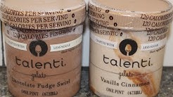 Talenti Gelato: Less Sugar Chocolate Fudge Swirl & Vanilla Cinnamon Review