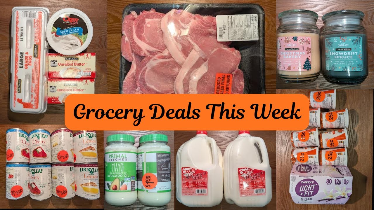 Pork Steaks $1.48/lb & More | Grocery Deals This Week | Budget Grocery Hauls