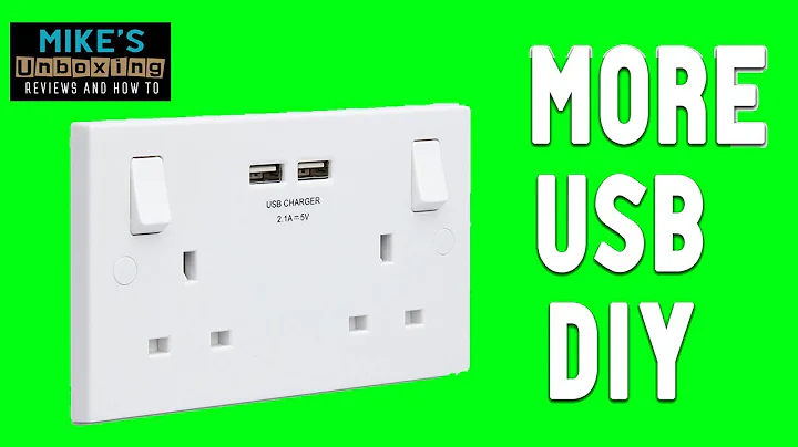 How To Install A Double USB Charging Wall Socket In 15 Minutes DIY