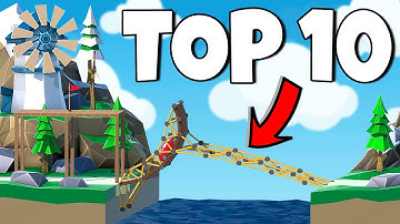 I became a TOP 10 player with THIS in Poly Bridge 2!