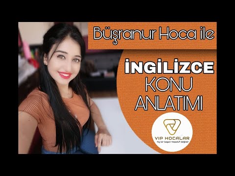 3. Sınıf İngilizce 1. Ünite Konu Anlatımı